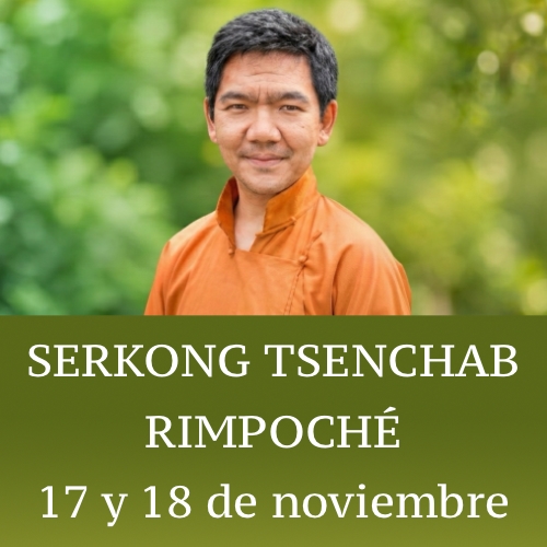 Enseñanzas con Serkong Tsenshab Rimpoché